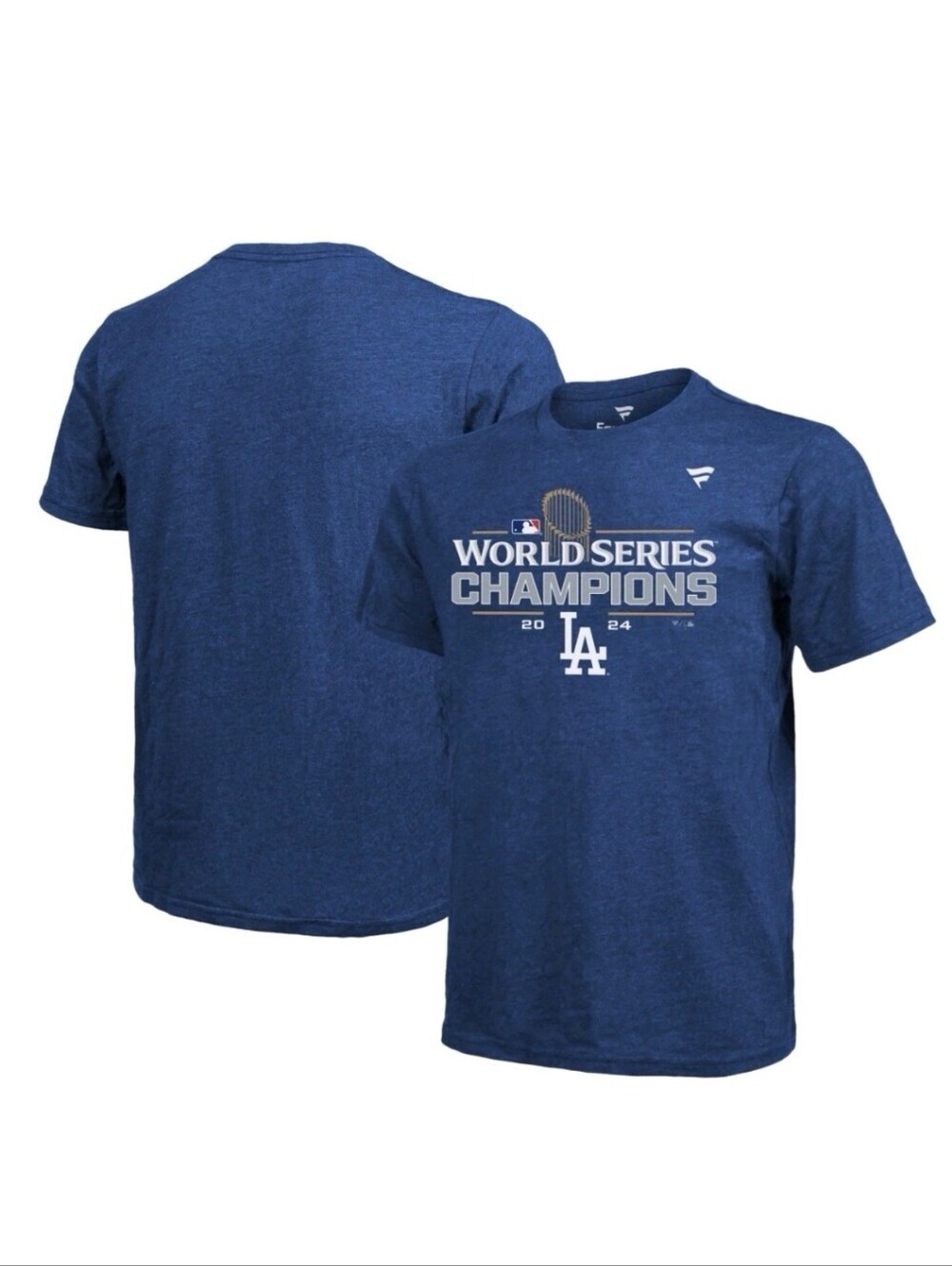 MLB Fanatics Los Angeles Dodgers 2024 World Series Men's Graphic Tee Shirt 3XL